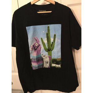 Fortnite Cactus Donkey Men’s Short Sleeve T Shirt Sz XL‎ Black